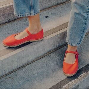 SeaVees Scarlet Mary Jane Flats